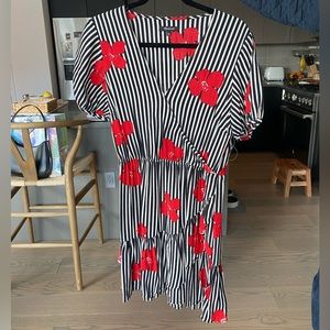 Madewell Wrap Mini Dress